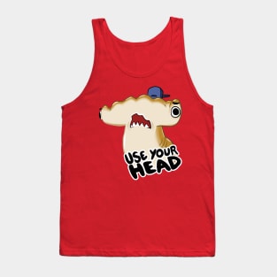 Sharks With Hats - Hammerhead Tank Top